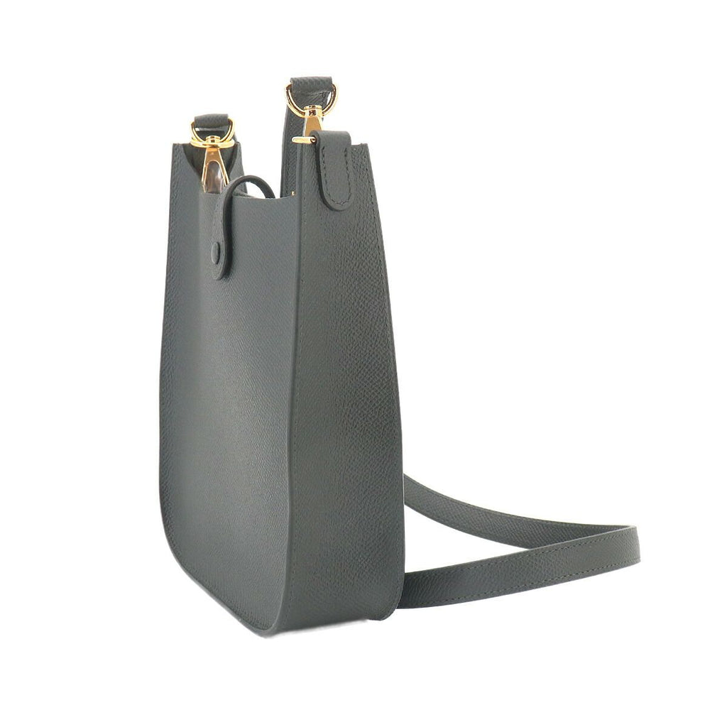 Hermes Evelyne Series 16 TPM Epsom Vert Mangrove Shoulder Bag Gold — view 4