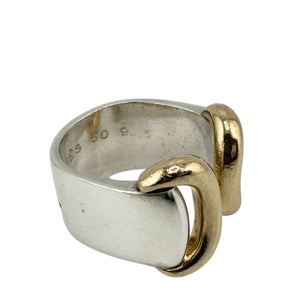 Hermes Vintage Eco 750 925 Ring 50 18k — view 5