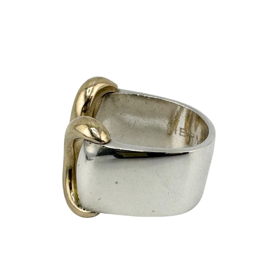 Hermes Vintage Eco 750 925 Ring 50 18k — view 2