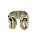 Hermes Vintage Eco 750 925 Ring 50 18k