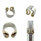 Hermes Vintage Eco 750 925 Ring 50 18k — view 8