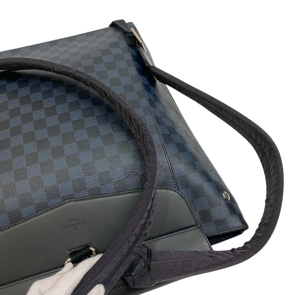 Louis Vuitton Newport Damier Ecobalt Backpack Purse Gray — view 5
