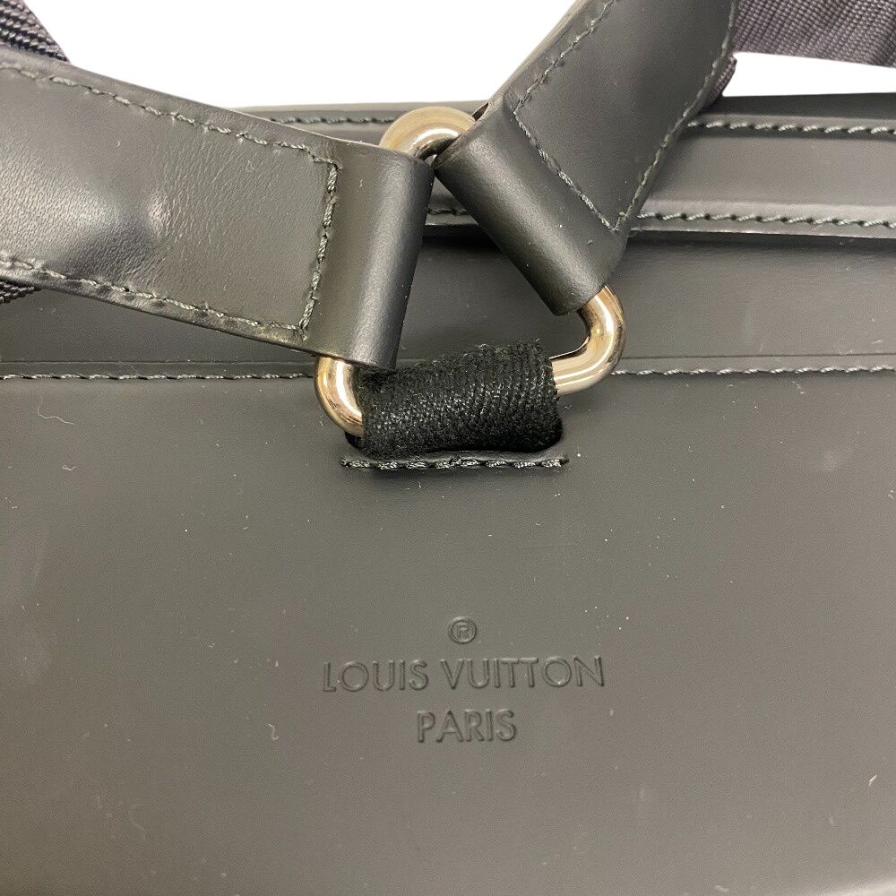 Louis Vuitton Newport Damier Ecobalt Backpack Purse Gray — view 6
