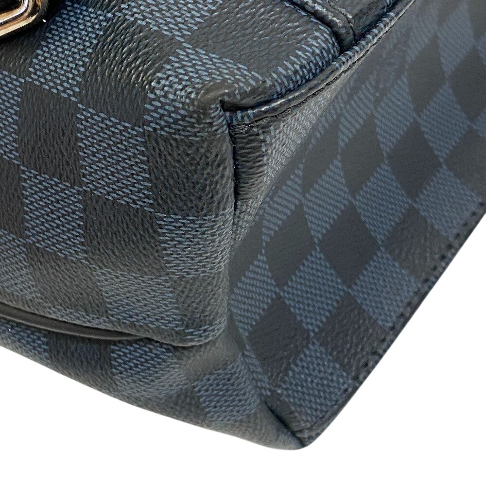 Louis Vuitton Newport Damier Ecobalt Backpack Purse Gray — view 3