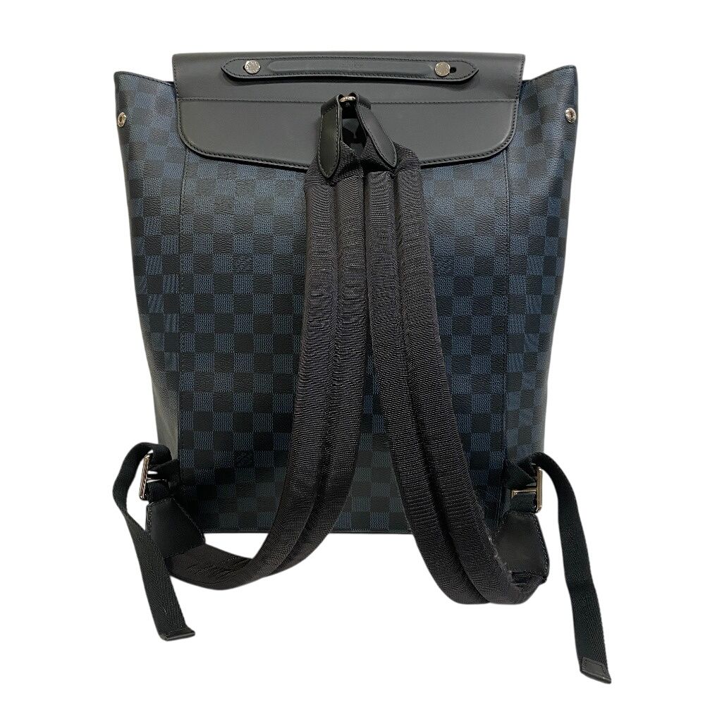 Louis Vuitton Newport Damier Ecobalt Backpack Purse Gray — view 2