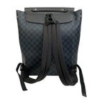 Louis Vuitton Newport Damier Ecobalt Backpack Purse Gray — view 2