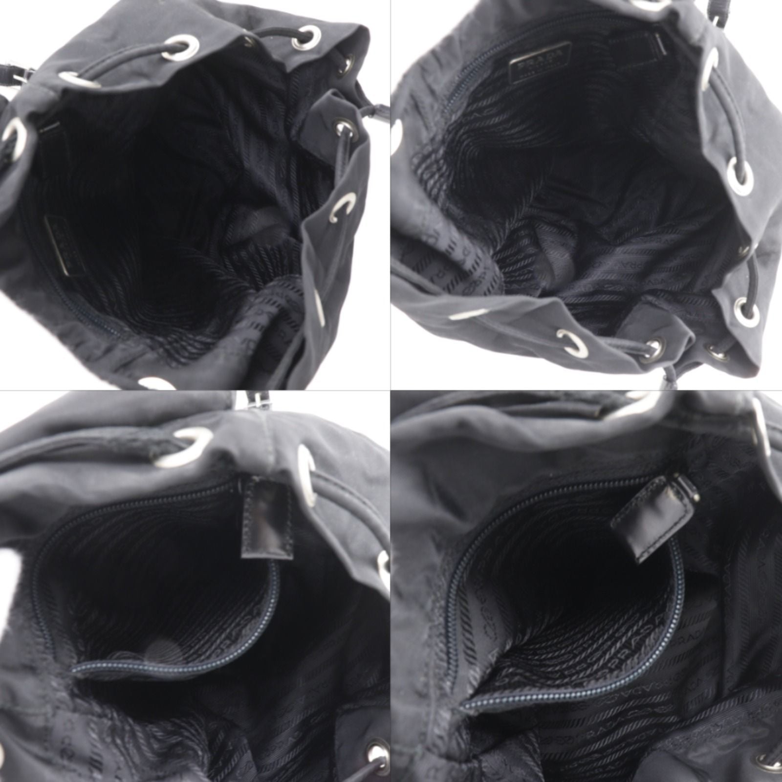 Prada Nylon Nero Black Backpack — view 5