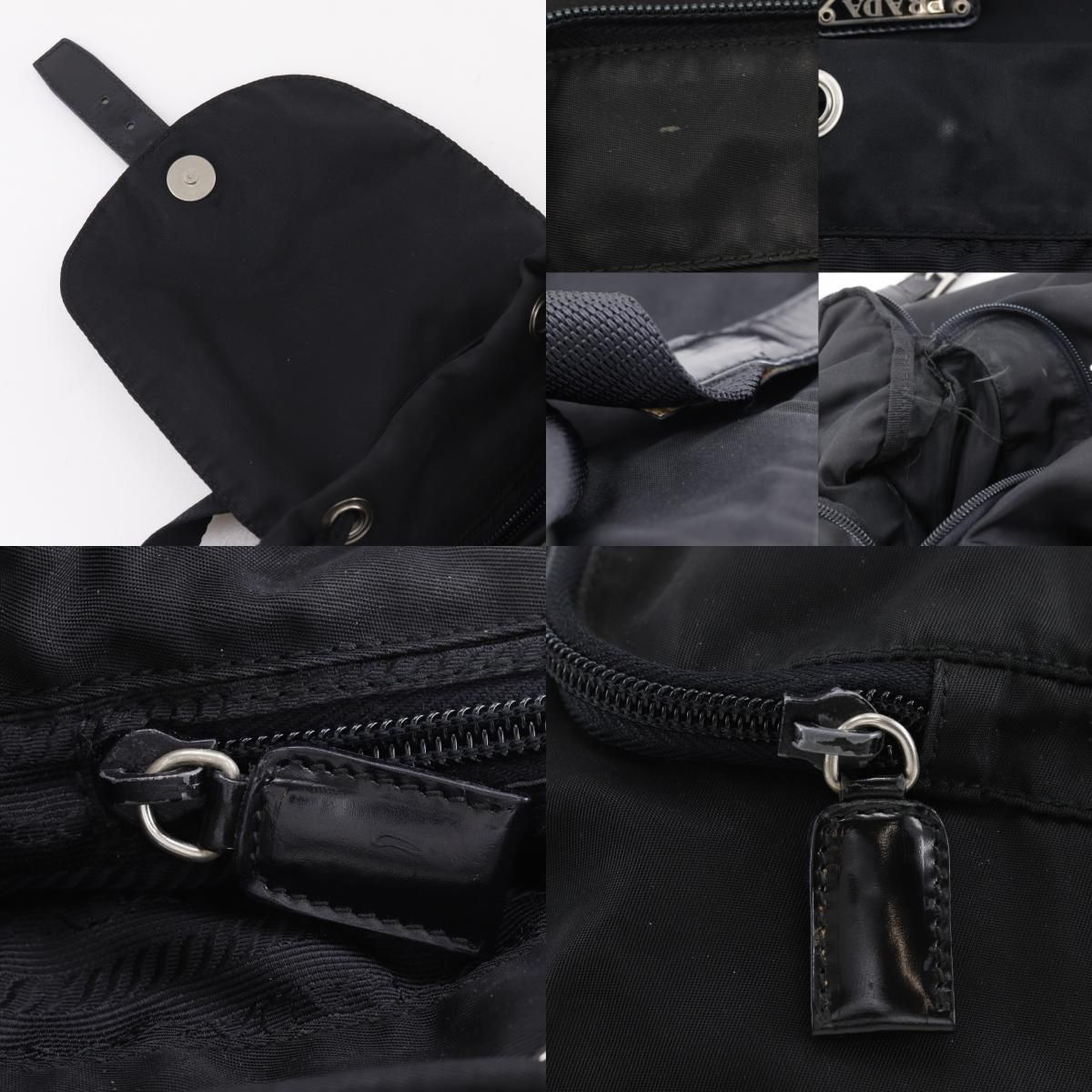 Prada Nylon Nero Black Backpack — view 7