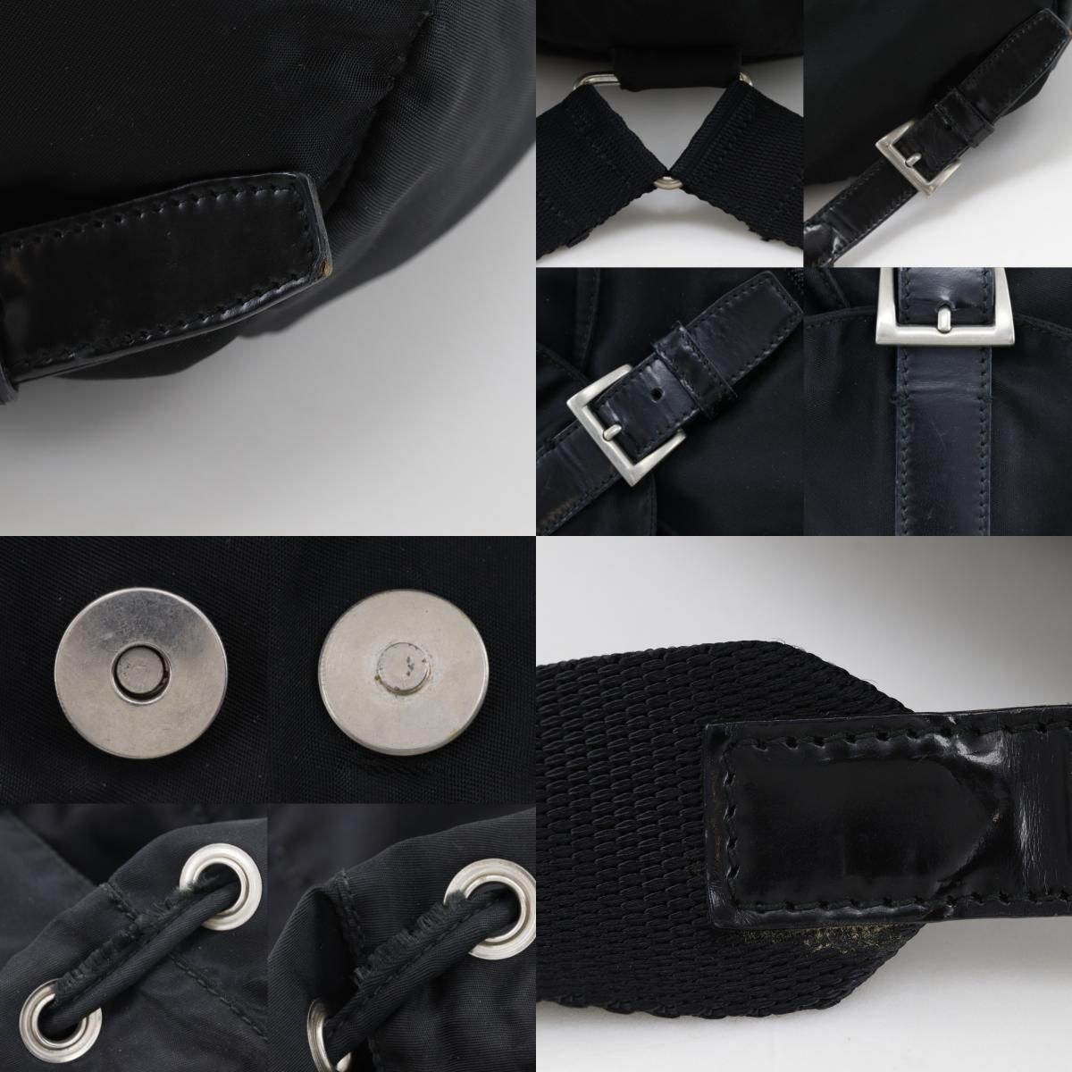 Prada Nylon Nero Black Backpack — view 8