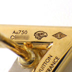 Louis Vuitton Earrings LV Vault One Set of 2 Diamond Each 18k Yellow Gold 18k — view 3