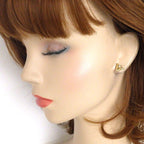 Louis Vuitton Earrings LV Vault One Set of 2 Diamond Each 18k Yellow Gold 18k — view 8
