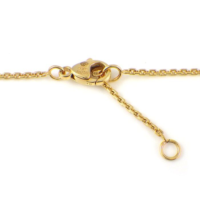 Louis Vuitton Necklace Idylle Blossom LV Monogram Diamond 18k Yellow Gold — view 4