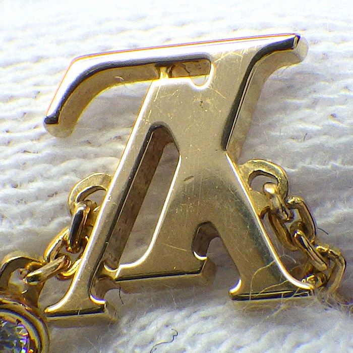Louis Vuitton Necklace Idylle Blossom LV Monogram Diamond 18k Yellow Gold — view 7