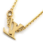 Louis Vuitton Necklace Idylle Blossom LV Monogram Diamond 18k Yellow Gold — view 2