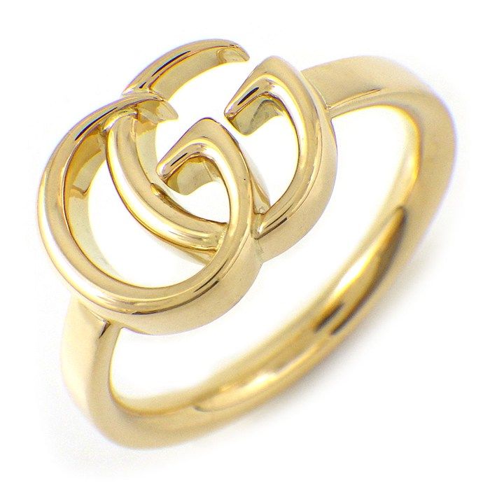 Gucci Ring GG Running Logo 18k Yellow Gold