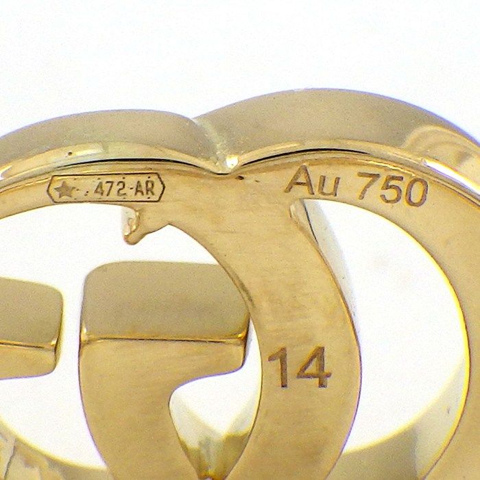 Gucci Ring GG Running Logo 18k Yellow Gold — view 3