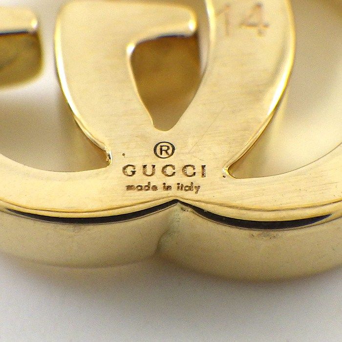 Gucci Ring GG Running Logo 18k Yellow Gold — view 4