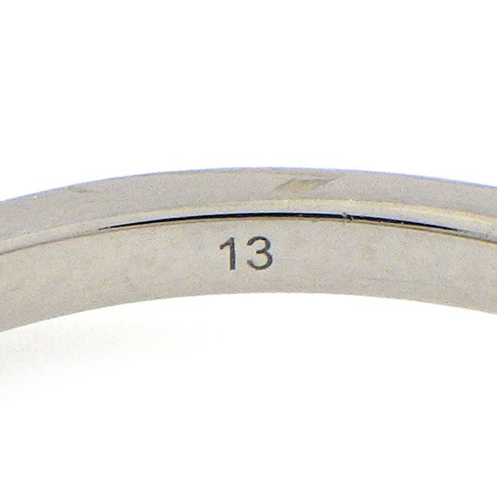 Gucci Ring Interlocking Logo GG Diamond 18k White Gold — view 5