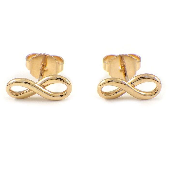 Tiffany & Co Earrings Infinity 18k Pink Gold