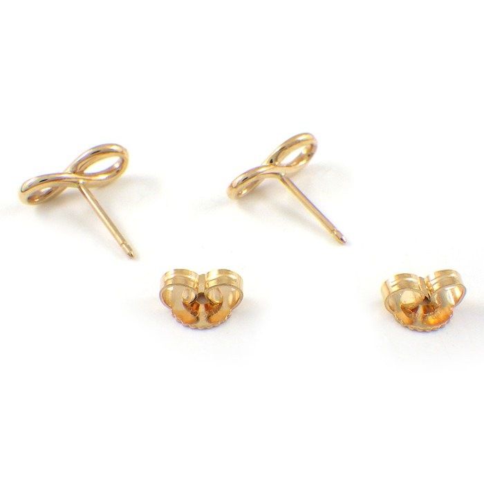 Tiffany & Co Earrings Infinity 18k Pink Gold — view 2