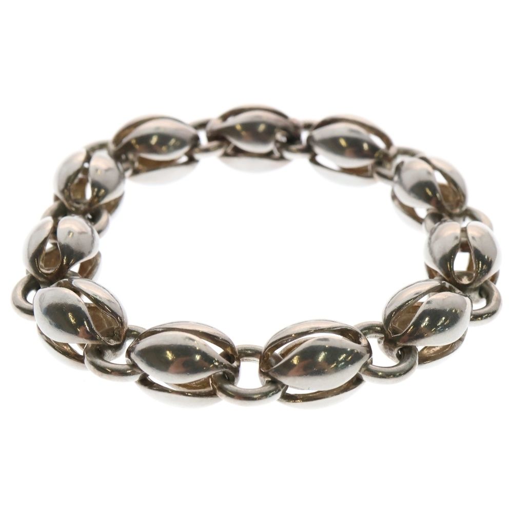 Hermes Vintage Graine Bracelet Minerv Silver