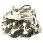 Hermes Boucle Sellier Bracelet TGM Book le Silver — view 2