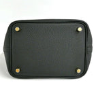 Hermes Picotin Lock PM 18 Black Gold Taurillon Clemence — view 4