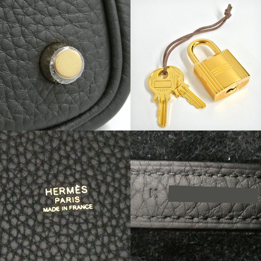 Hermes Picotin Lock PM 18 Black Gold Taurillon Clemence — view 9