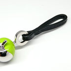 Hermes Bijou Bag Charm Metal Leather Black Granny Apple — view 6