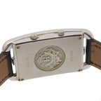 Hermes Cape Cod 2 Zone Duzon Stainless Steel Leather Quartz Analog Display — view 7