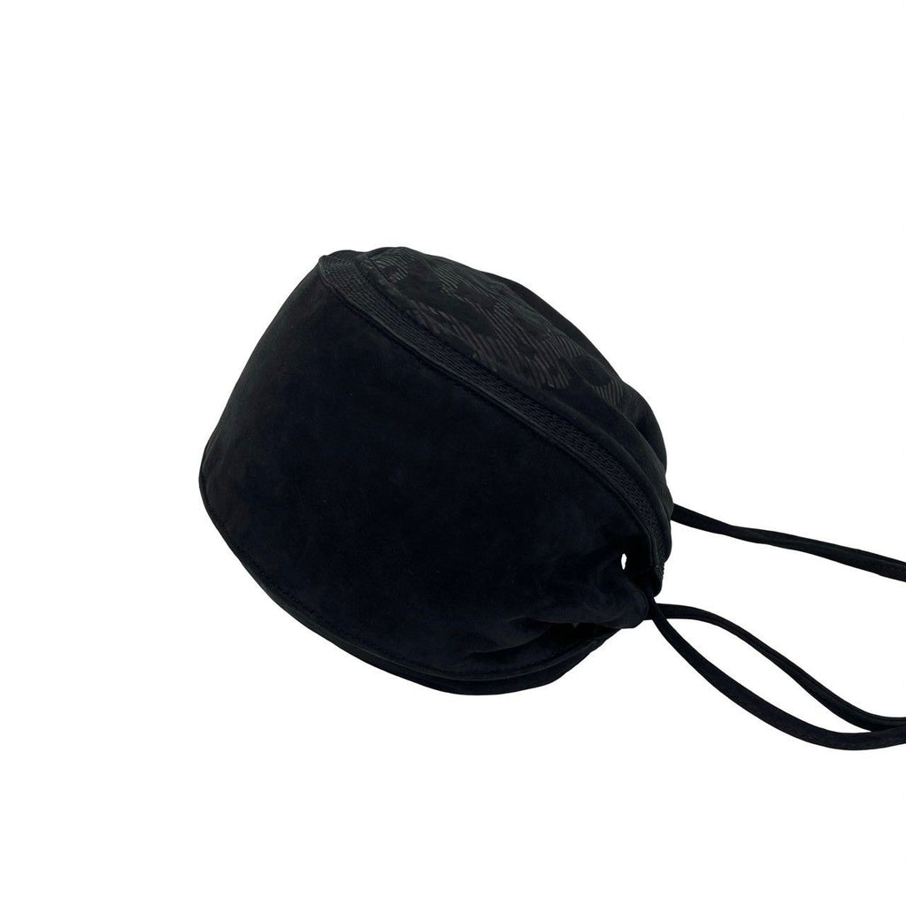 Loewe Vintage Anagram Logo Leather Shoulder Bag Drawstring Crossbody Pochette — view 6