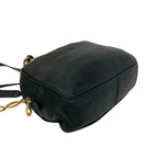 Loewe Vintage Anagram Logo Nappa Leather Shoulder Bag Black — view 7