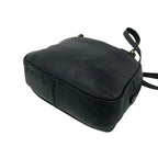 Loewe Vintage Anagram Logo Nappa Leather Shoulder Bag Black — view 8