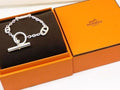 Hermes Chaine D'ancre Farandole ST Bracelet 925 Sterling Silver