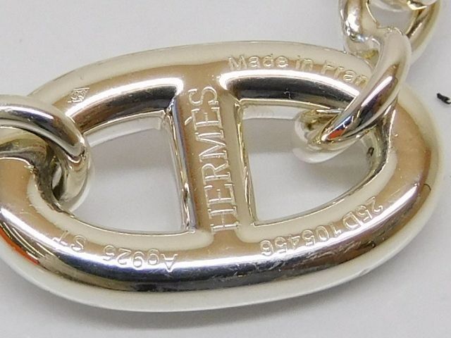 Hermes Chaine D'ancre Farandole ST Bracelet 925 Sterling Silver — view 4