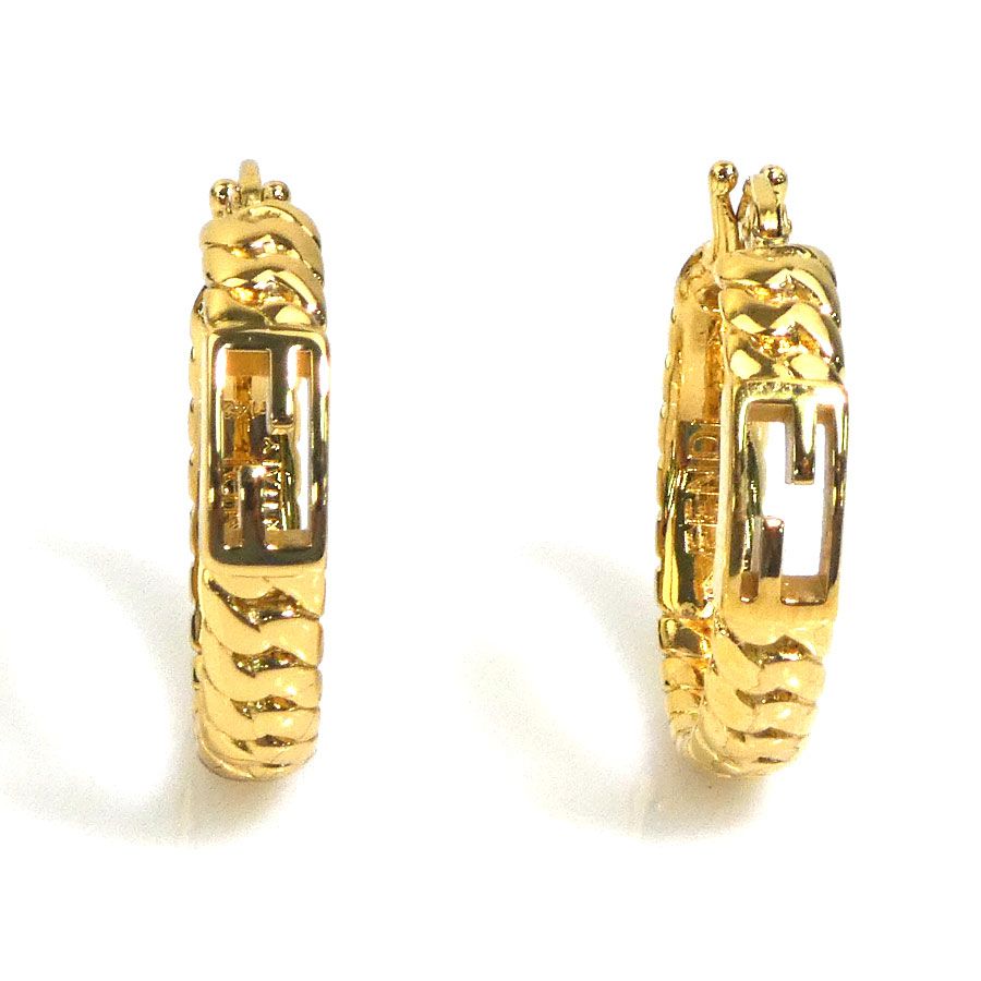 Fendi Earrings Gold — view 2