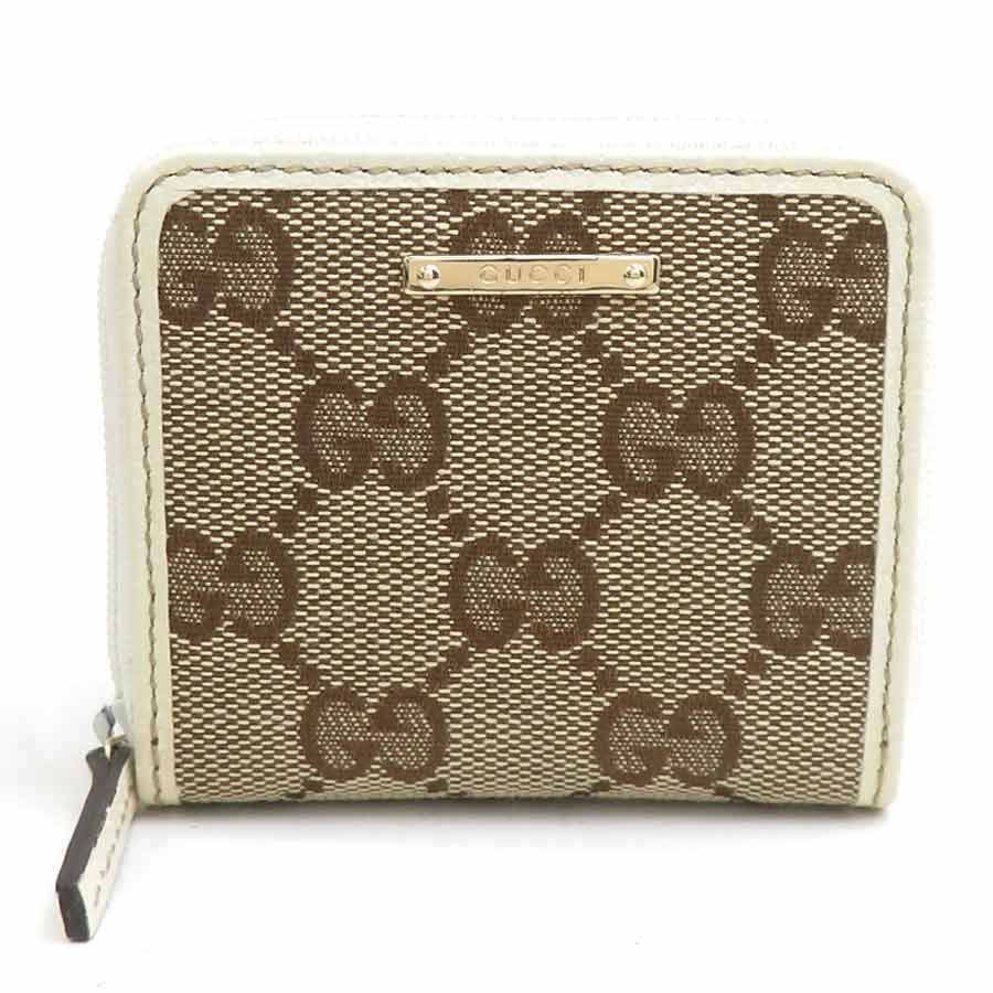 Gucci Coin Case Coin Purse White