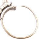 Hermes Vintage Key Ring Horse Silver Key Holder — view 4