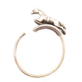 Hermes Vintage Key Ring Horse Silver Key Holder