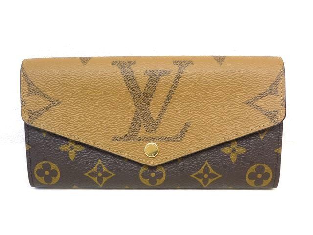 Louis Vuitton Portefeuille Sarah Wallet Monogram Giant Reverse