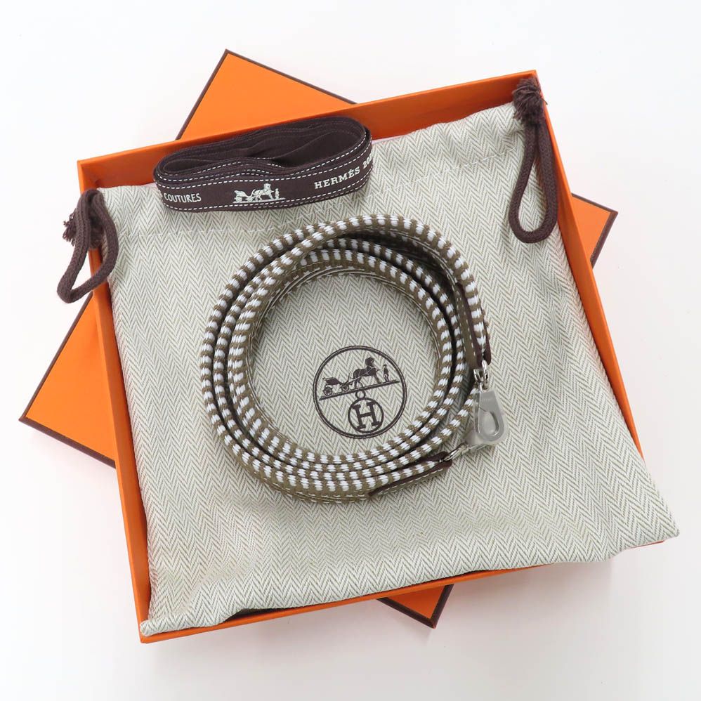 Hermes For Bandouliere Sangle Caval Etoupe Bag Shoulder Strap — view 7