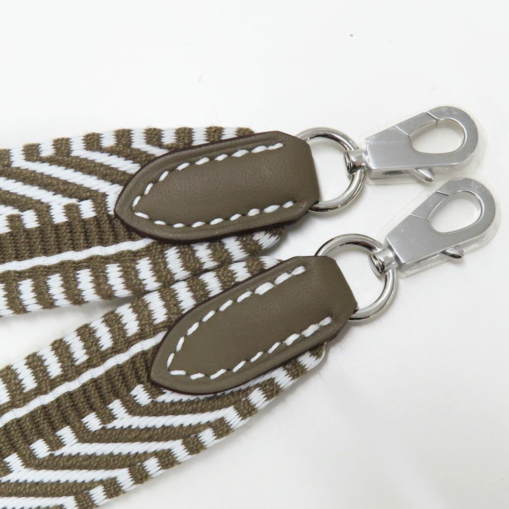 Hermes For Bandouliere Sangle Caval Etoupe Bag Shoulder Strap — view 5