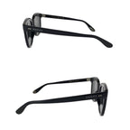 Gucci Logo Black Silver Acetate Sunglasses Eyewear — view 4