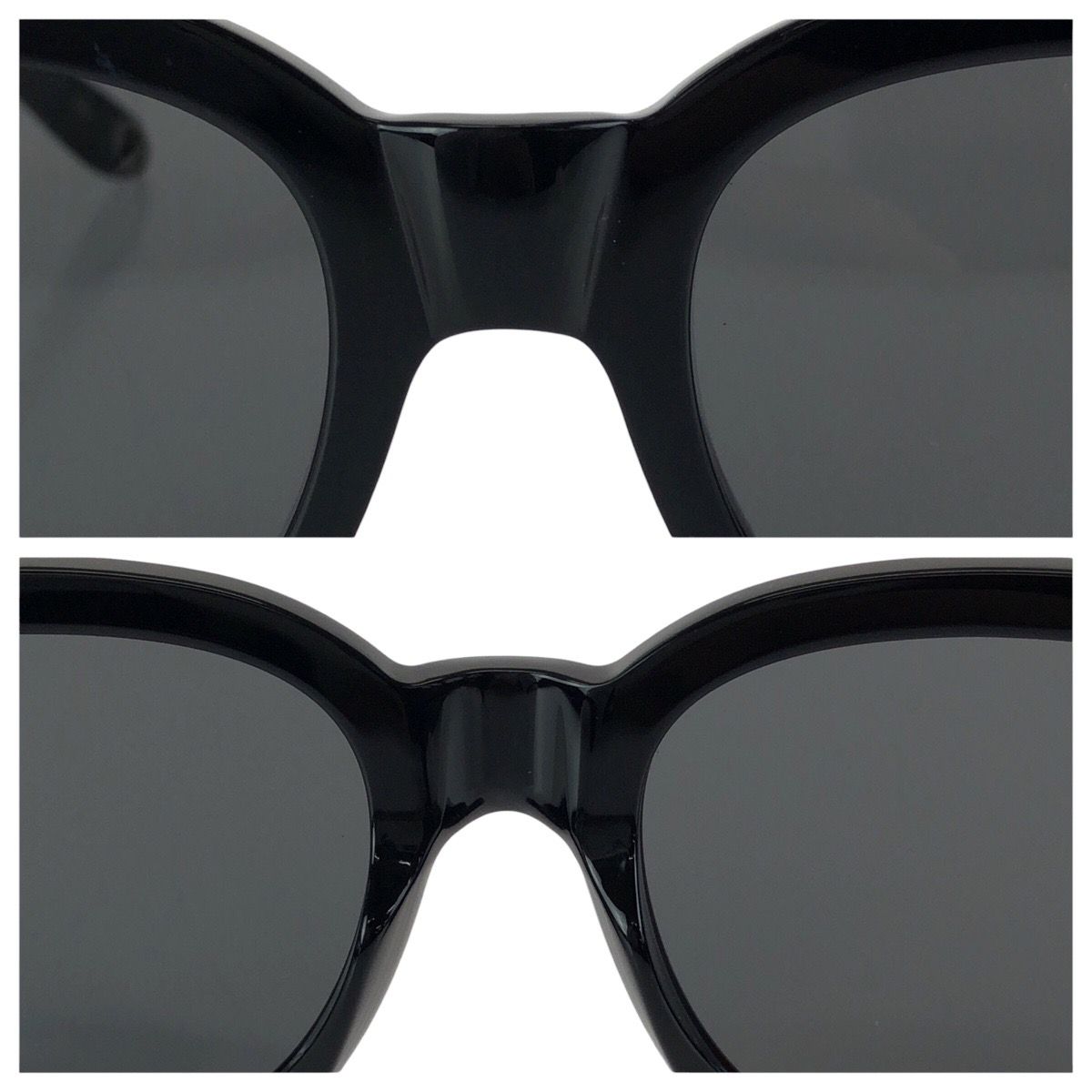 Gucci Logo Black Silver Acetate Sunglasses Eyewear — view 6