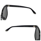Gucci Logo Black Silver Acetate Sunglasses Eyewear — view 5