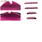Hermes Dogon GM Rosepurple Pink Silver Togo Wallet — view 9