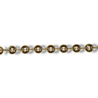 Loewe Donut Chain Shoulder Strap Bag Charm Gold — view 4