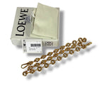 Loewe Donut Chain Shoulder Strap Bag Charm Gold