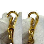 Loewe Donut Chain Shoulder Strap Bag Charm Gold — view 6