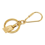 Louis Vuitton Porte Cles Mini Travel Key Ring Key Holder Gold Plated